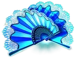 Bull Rush blue fan symbol